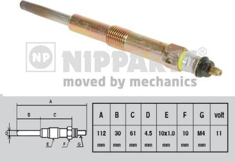 Nipparts J5710501 - Candeletta autozon.pro