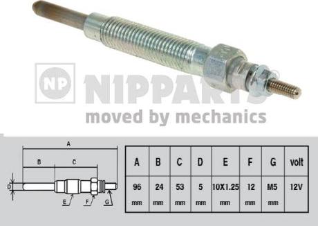 Nipparts J5710300 - Candeletta autozon.pro