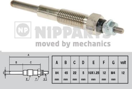 Nipparts J5713005 - Candeletta autozon.pro