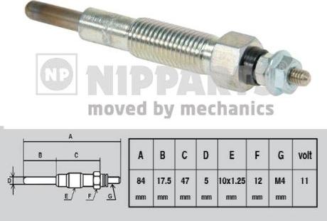 Nipparts J5713011 - Candeletta autozon.pro