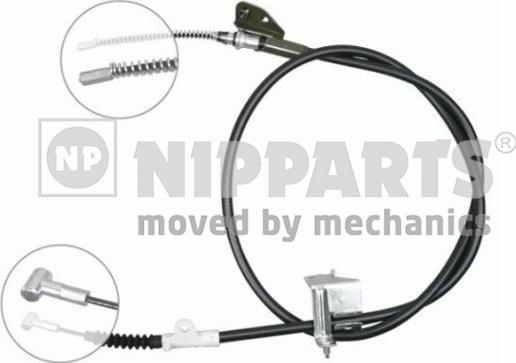 Nipparts J15838 - Cavo comando, Freno stazionamento autozon.pro