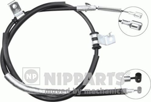 Nipparts J16998 - Cavo comando, Freno stazionamento autozon.pro