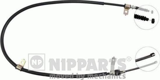 Nipparts J10457 - Cavo comando, Freno stazionamento autozon.pro