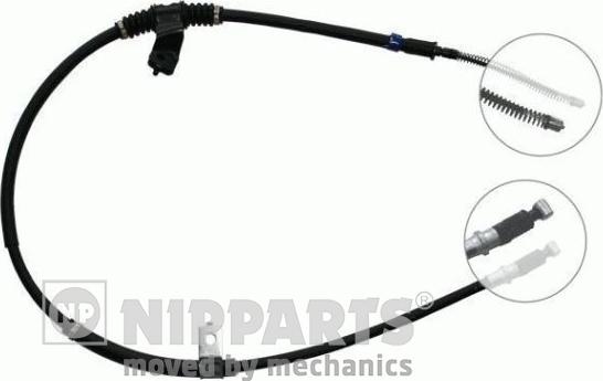 Nipparts J11457 - Cavo comando, Freno stazionamento autozon.pro