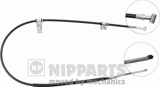 Nipparts J18898 - Cavo comando, Freno stazionamento autozon.pro