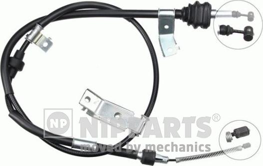 Nipparts J13937 - Cavo comando, Freno stazionamento autozon.pro