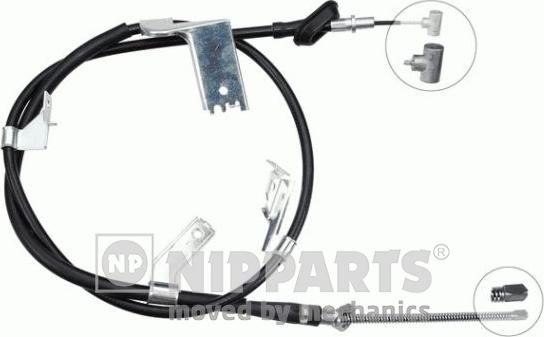 Nipparts J13860 - Cavo comando, Freno stazionamento autozon.pro