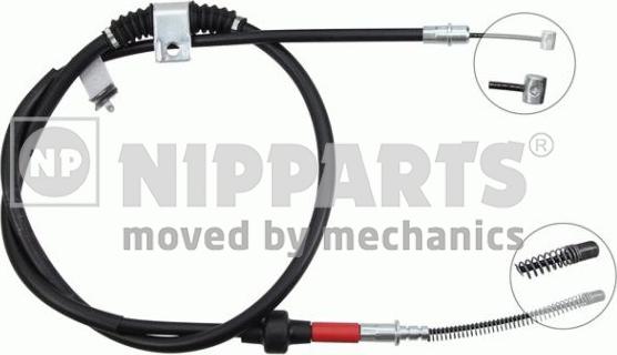 Nipparts J12089 - Cavo comando, Freno stazionamento autozon.pro