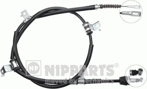 Nipparts J17157 - Cavo comando, Freno stazionamento autozon.pro