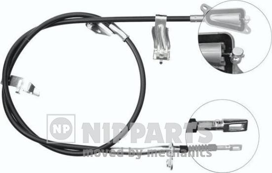 Nipparts J3931067 - Cavo comando, Freno stazionamento autozon.pro