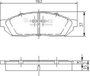 FTE 9001335 - Kit pastiglie freno, Freno a disco autozon.pro