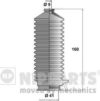 Nipparts J2841003 - Kit soffietto, Sterzo autozon.pro