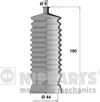 Nipparts J2847002 - Kit soffietto, Sterzo autozon.pro