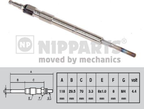 Nipparts N5715018 - Candeletta autozon.pro