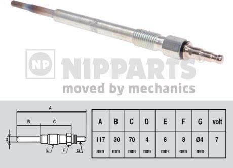 Nipparts N5715017 - Candeletta autozon.pro