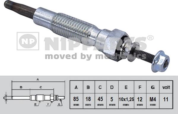 Nipparts N5715021 - Candeletta autozon.pro