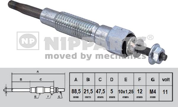 Nipparts N5715022 - Candeletta autozon.pro