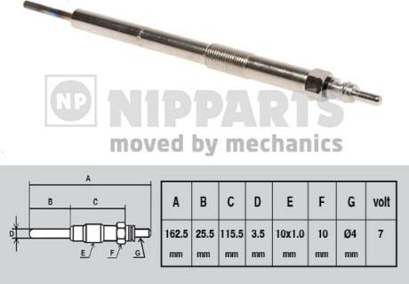 Nipparts N5711033 - Candeletta autozon.pro