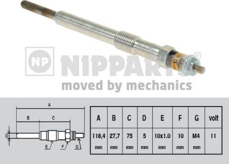 Nipparts N5718004 - Candeletta autozon.pro