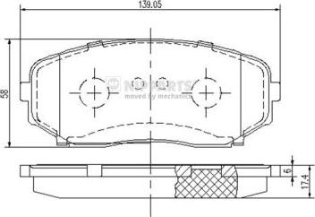 Valeo 671777 - Kit pastiglie freno, Freno a disco autozon.pro