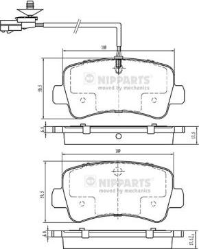 FERRON TOP04020016 - Kit pastiglie freno, Freno a disco autozon.pro