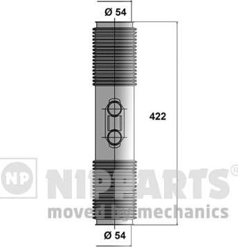 Nipparts N2840904 - Kit soffietto, Sterzo autozon.pro