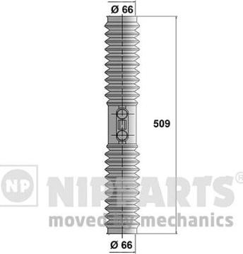 Nipparts N2840906 - Kit soffietto, Sterzo autozon.pro