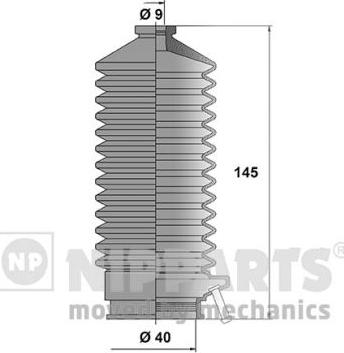 Nipparts N2841030 - Kit soffietto, Sterzo autozon.pro