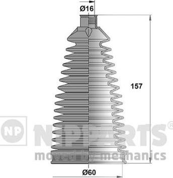 Nipparts N2842045 - Kit soffietto, Sterzo autozon.pro