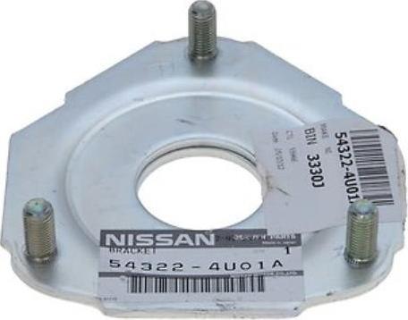 NISSAN 54322-4U01A - Supporto ammortizzatore a molla autozon.pro