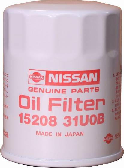 NISSAN 15208-31U0B - Filtro olio autozon.pro