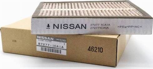 NISSAN B7277-1CA1A - Filtro, Aria abitacolo autozon.pro