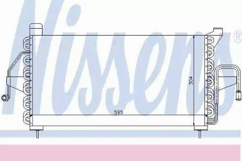 Nissens 94436 - Condensatore, Climatizzatore autozon.pro