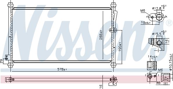 Nissens 940928 - Condensatore, Climatizzatore autozon.pro