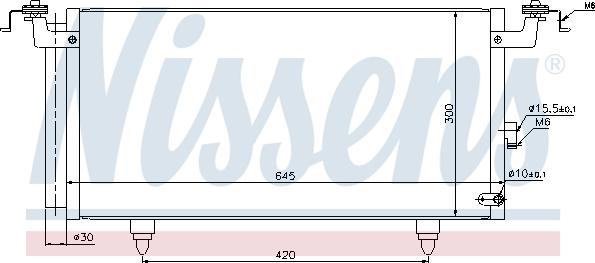 Nissens 940399 - Condensatore, Climatizzatore autozon.pro