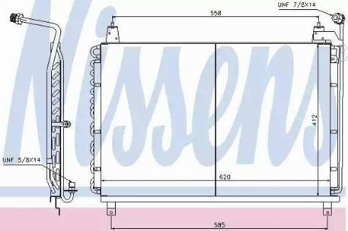 Nissens 94161 - Condensatore, Climatizzatore autozon.pro