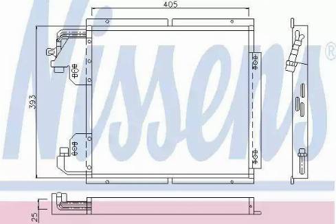 Nissens 94132 - Condensatore, Climatizzatore autozon.pro