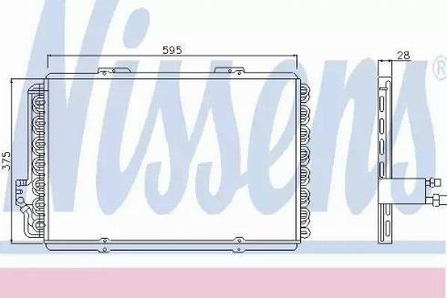 Nissens 94244 - Condensatore, Climatizzatore autozon.pro