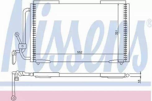 Nissens 94211 - Condensatore, Climatizzatore autozon.pro