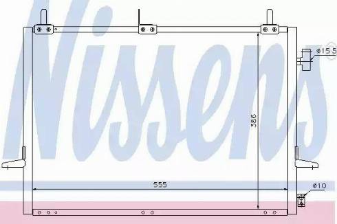 Nissens 94271 - Condensatore, Climatizzatore autozon.pro