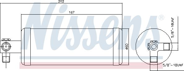 Nissens 95980 - Essiccatore, Climatizzatore autozon.pro