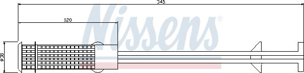 Nissens 95407 - Essiccatore, Climatizzatore autozon.pro