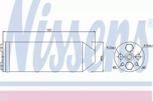 Nissens 95191 - Essiccatore, Climatizzatore autozon.pro