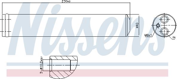 Nissens 95241 - Essiccatore, Climatizzatore autozon.pro