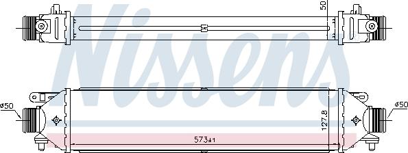 Nissens 961464 - Intercooler autozon.pro