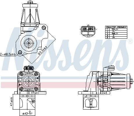 Nissens 98405 - Valvola ricircolo gas scarico-EGR autozon.pro