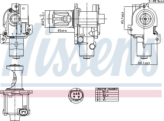 Nissens 98216 - Valvola ricircolo gas scarico-EGR autozon.pro