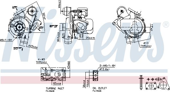 Nissens 93094 - Turbocompressore, Sovralimentazione autozon.pro