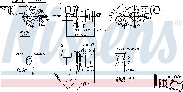 Nissens 93101 - Turbocompressore, Sovralimentazione autozon.pro