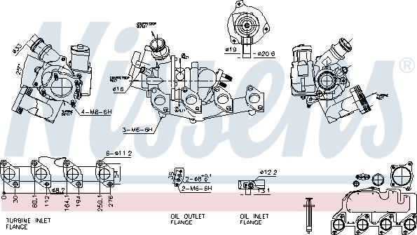 Nissens 93117 - Turbocompressore, Sovralimentazione autozon.pro